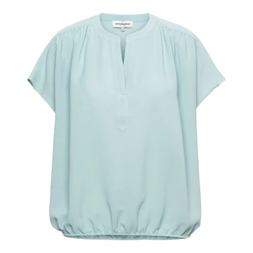 &CO Woman - T-shirt korte mouw - Lichtblauw - Nola - Bl371