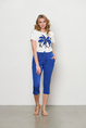 &CO Woman - T-shirt korte mouw - Wit - Samira - Ts269