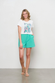 &CO Woman - T-shirt korte mouw - Wit - Sira - Ts270