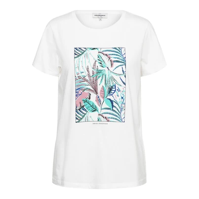 &CO Woman - T-shirt korte mouw - Wit - Sira - Ts270