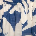 &CO Woman - T-shirt lange mouw - Blauw - Acha Banana Leaf - Bl378