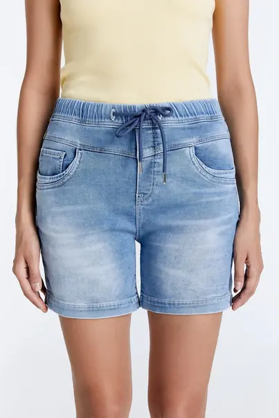 Cup of Joe - Korte broek - Lichte Denim - Alice - jogger short