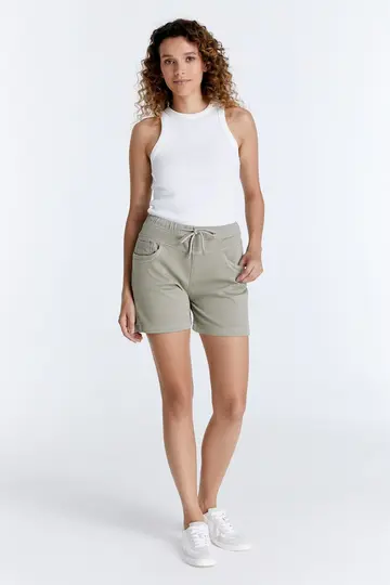 Cup of Joe - Korte broek - Taupe - Alice - jogger short