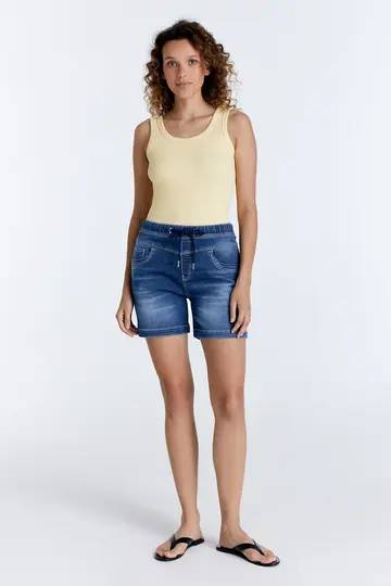 Cup of Joe - Korte broek - Vintage Denim - Alice - jogger short