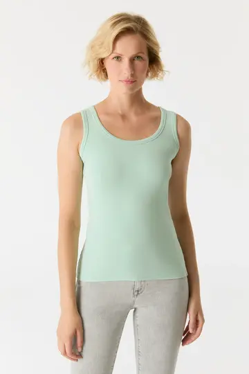 Cup of Joe - Tanktop - Aqua - Olivia - regular tanktop