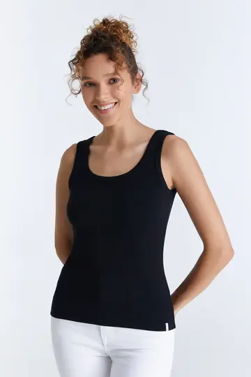 Cup of Joe - Tanktop - Zwart - Olivia - regular tanktop