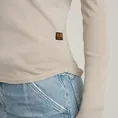 Deep v slim l\s wmn