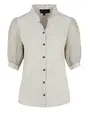 Elvira - Blouse korte mouw - Ecru - Blouse Nina - E2 25-015