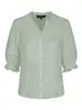 Elvira - Blouse korte mouw - Lichtgroen - Blouse Meave - E3 25-013
