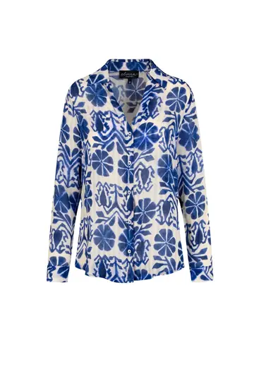 Elvira - Blouse lange mouw - Ecru - Blouse Fay