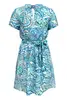 Elvira - Jurk - Blauw - Dress Elisa - E3 25-018