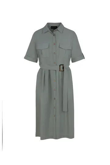 Elvira - Jurk - Groen - Dress Nia
