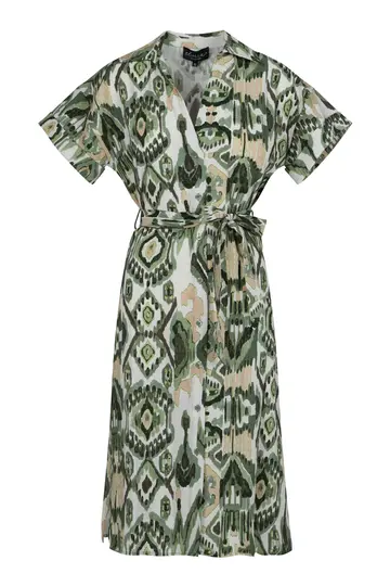Elvira - Jurk - Groen - Dress Sienna - E3 25-002
