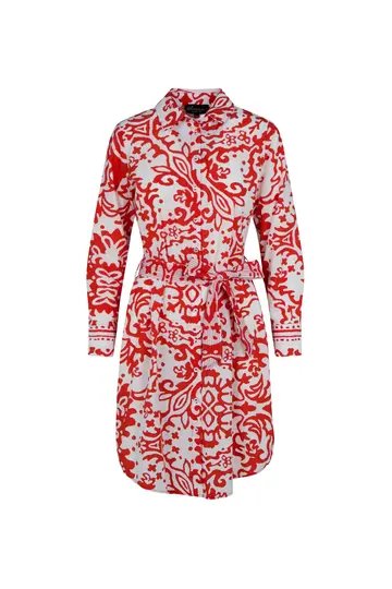Elvira - Jurk - Rood - Dress Amy - E1 25-036