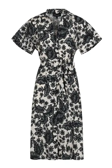 Elvira - Jurk - Zwart - Dress Clio - E3 25-030