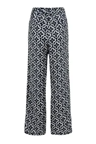 Elvira - Katoenen broek - Bloemenprint - Trouser Suus - e2 25-065