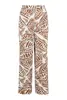 Elvira - Katoenen broek - Bruin - Trouser Cacao - E2 25-008