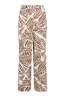 Elvira - Katoenen broek - Bruin - Trouser Cacao - E2 25-008