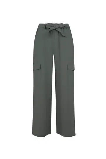 Elvira - Katoenen broek - Groen - Trouser Nora