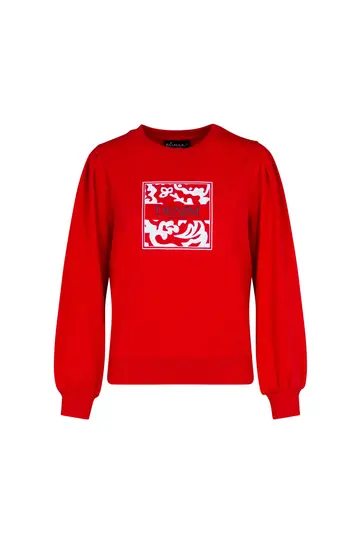 Elvira - Sweater - Rood - Sweater Amy - E1 25-037