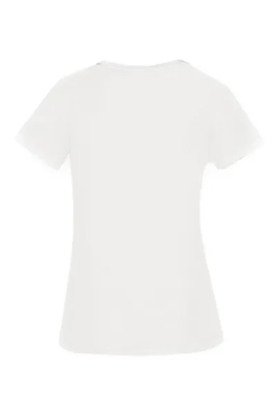 Elvira - T-shirt korte mouw - Ecru - T-shirt Natural - e2 25-045