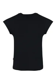 Elvira - T-shirt korte mouw - Zwart - T-shirt Bloom - e2 25-058