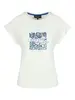 Elvira - Trendy T-shirt korte mouw - Ecru - T-shirt Elisa - E3 25-022