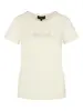 Elvira - Trendy T-shirt korte mouw - Ecru - T-shirt Ibiza - E3 25-005