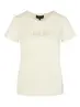 Elvira - Trendy T-shirt korte mouw - Ecru - T-shirt Ibiza - E3 25-005