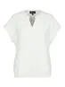 Elvira - Trendy T-shirt korte mouw - Ecru - Top Lizzy - E3 25-010
