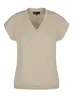 Elvira - Trendy T-shirt korte mouw - Goud - Top Noelle - E3 25-033