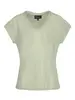 Elvira - Trendy T-shirt korte mouw - Lichtgroen - Top Mila - E3 25-011