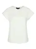 Elvira - Trendy T-shirt korte mouw - Wit - T-shirt Beautiful - E3 25-027