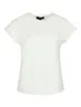 Elvira - Trendy T-shirt korte mouw - Wit - T-shirt Beautiful - E3 25-027