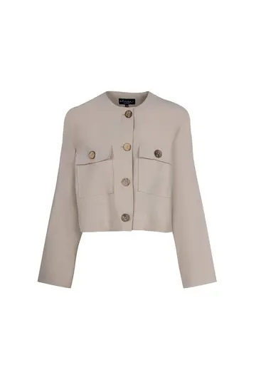 Elvira - Tussenjas - Beige - Jacket Alexie