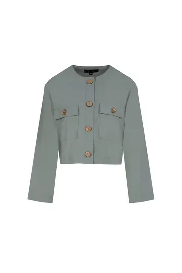 Elvira - Tussenjas - Groen - Jacket Alexie