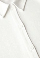 Fake linen short jacket