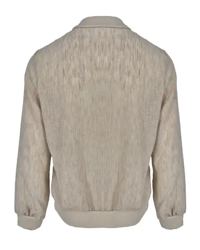 Fos Amsterdam - Damesjas - Beige - Bambi Linnen Look - 7404