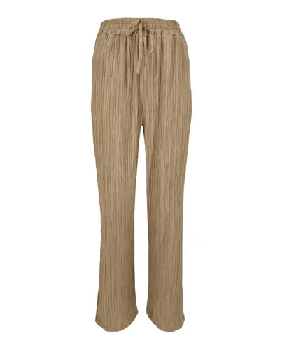 Fos Amsterdam - Katoenen broek - Camel - Rikki Uni Boomschors - 6998