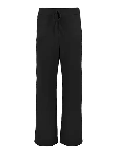 Fos Amsterdam - Katoenen broek - Zwart - Ria Uni - 7343