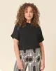 Fos Amsterdam - T-shirt korte mouw - Zwart - Jet Uni - 7342