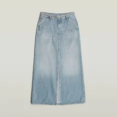 G-star Raw - Denim rok - Lichte Denim - Baggy Maxi Skirt wmn - D25979-D943