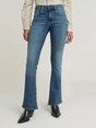 G-star Raw - Jeans - Vintage Denim - 3301 Flare Wmn - D21290-D987-H280