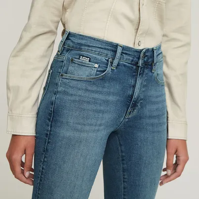 G-star Raw - Jeans - Vintage Denim - 3301 Flare Wmn - D21290-D987-H280