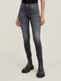 G-star Raw - Jeans - Zwarte denim - 3301 Skinny Wmn - D05175-A634-C239