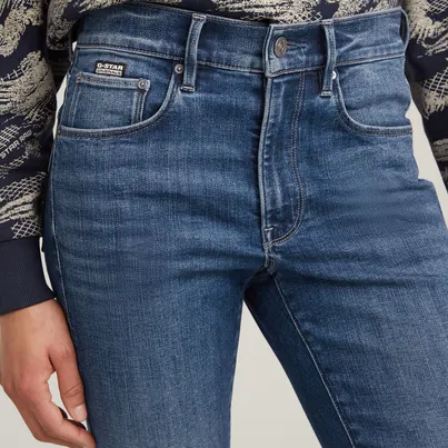 G-star Raw - Jeans - Zwarte denim - 3301 Skinny Wmn - D05175-A634-C239