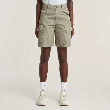 G-star Raw - Korte broek - Beige - Skater cargo bermuda wmn - D26546-D385
