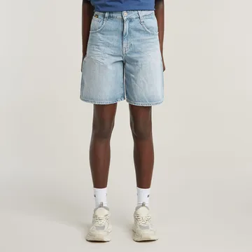 G-star Raw - Korte broek - Lichte Denim - Skater Loose Short Wmn - D26582-D943