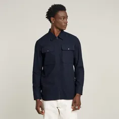 G-star raw - Overshirt - Donkerblauw - D25825-D750