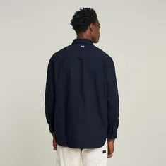 G-star raw - Overshirt - Donkerblauw - D25825-D750